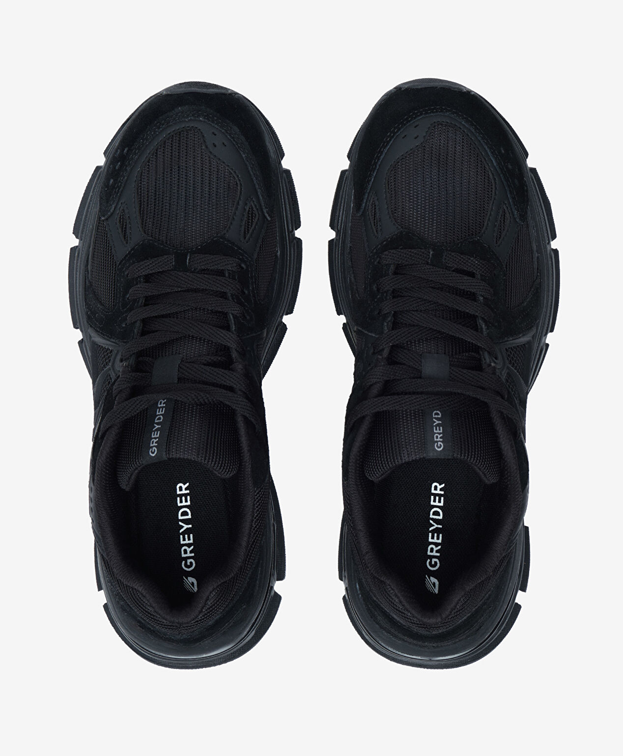 Erkek Siyah Hakiki Deri Spor Ayakkabı - 5