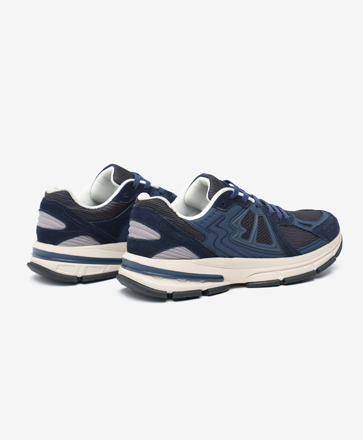 Erkek Lacivert Hakiki Deri Spor Ayakkabı - 4