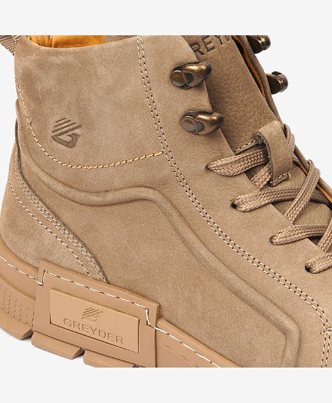 Erkek Koyu Vizon Sneaker Bot - 4