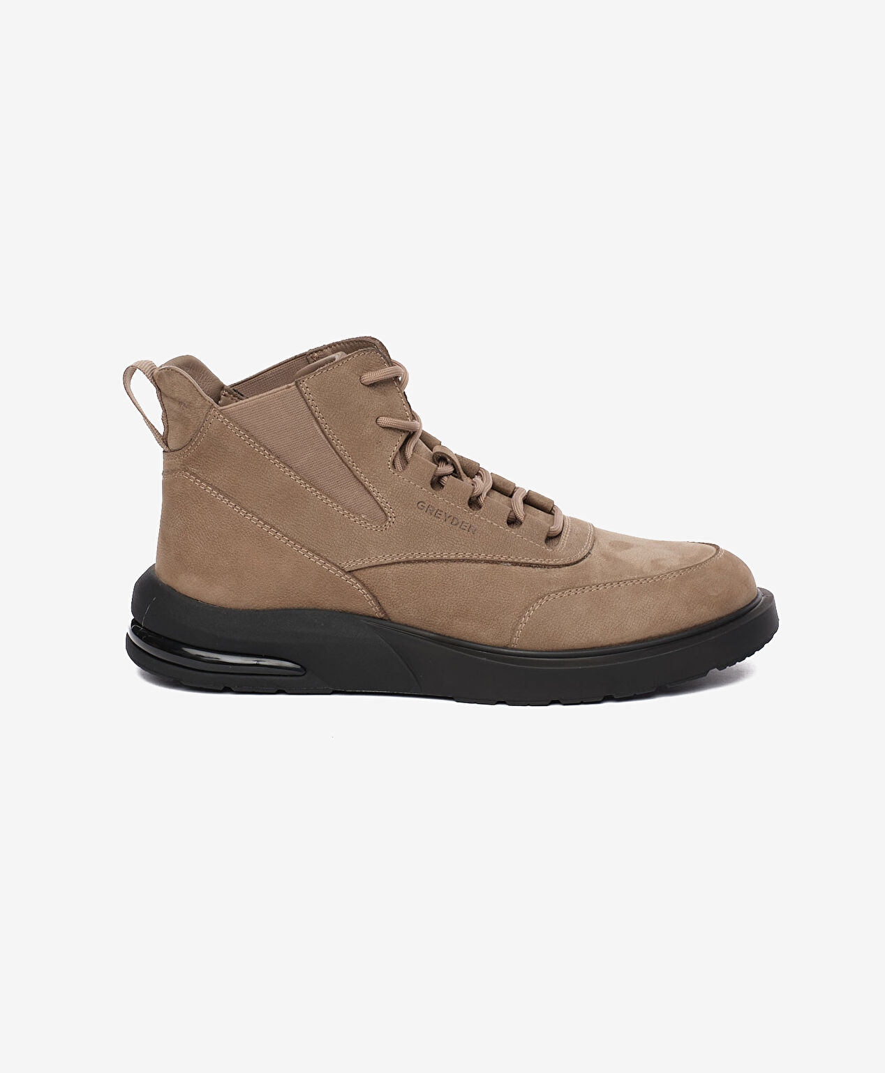 Erkek Vizon Hakiki Deri Sneaker Bot - 1