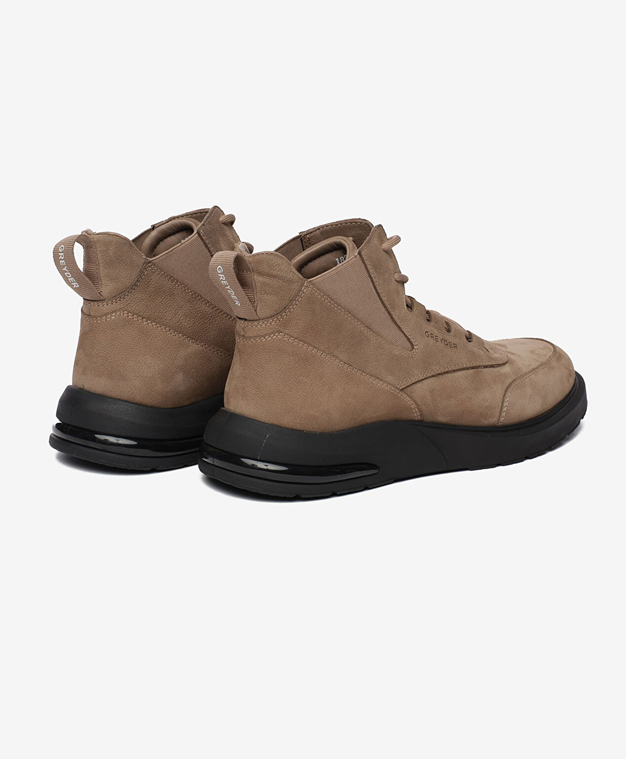 Erkek Vizon Hakiki Deri Sneaker Bot - 4