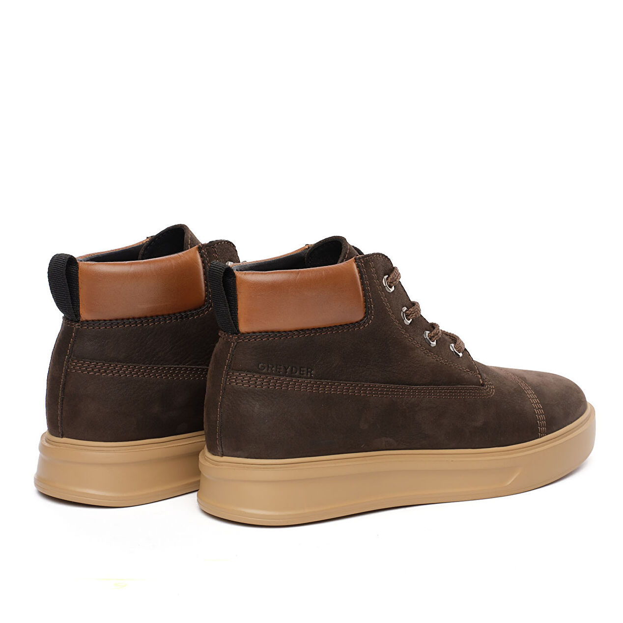 Erkek Duman Hakiki Deri Bot - 4