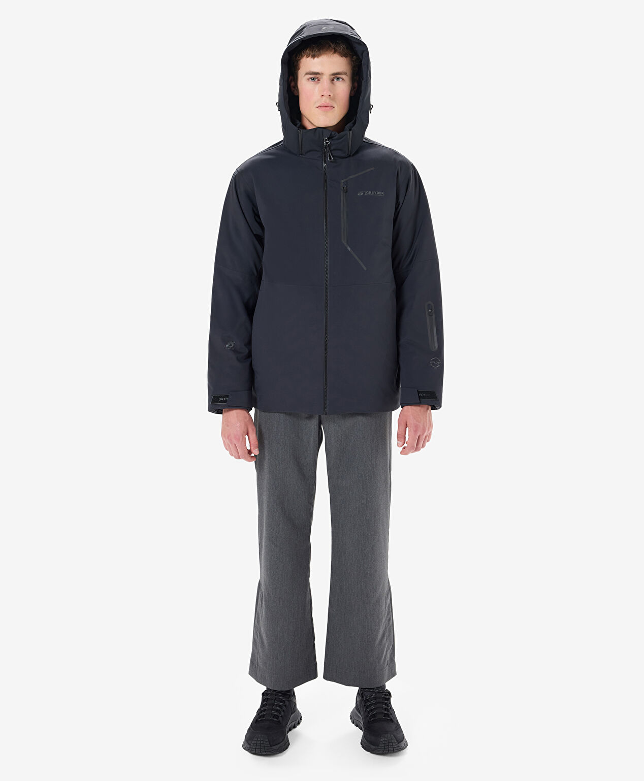 Erkek Siyah Mont - 4