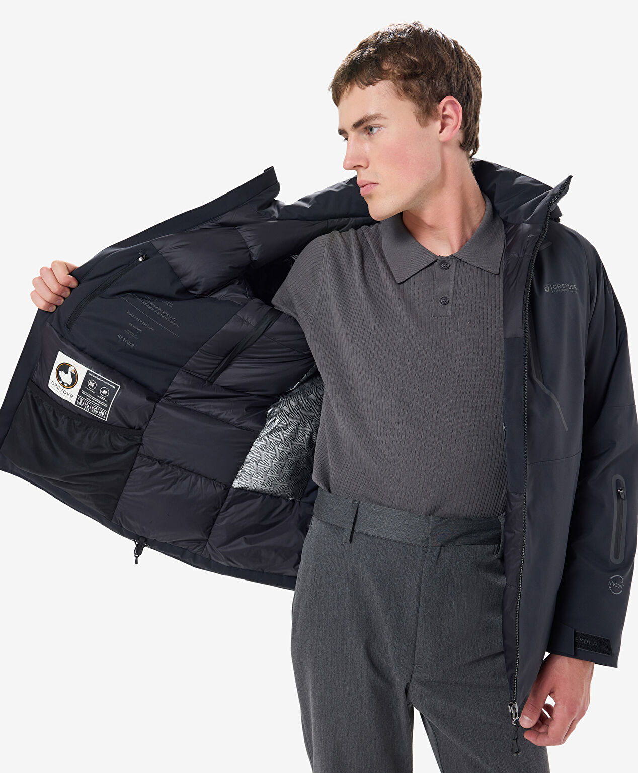 Erkek Siyah Mont - 6