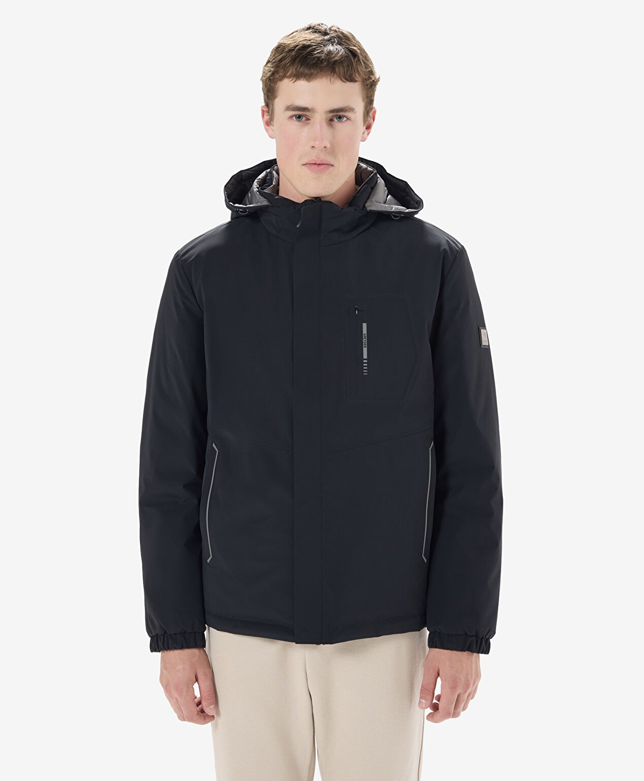 Erkek Siyah Mont - 1