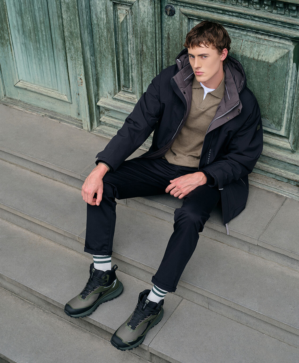 Erkek Siyah Mont - 9