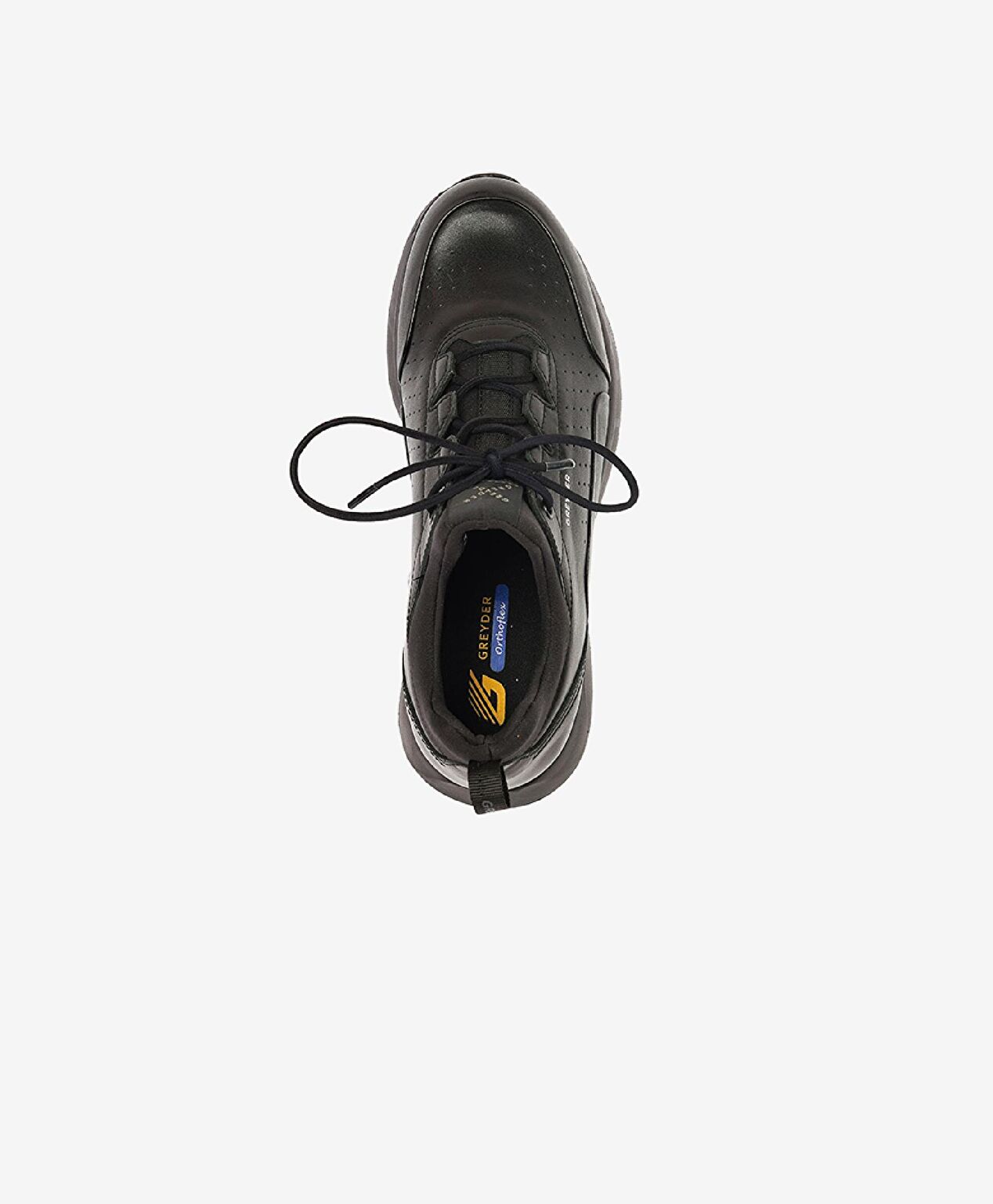 Erkek Siyah Hakiki Deri Ayakkabı - 4