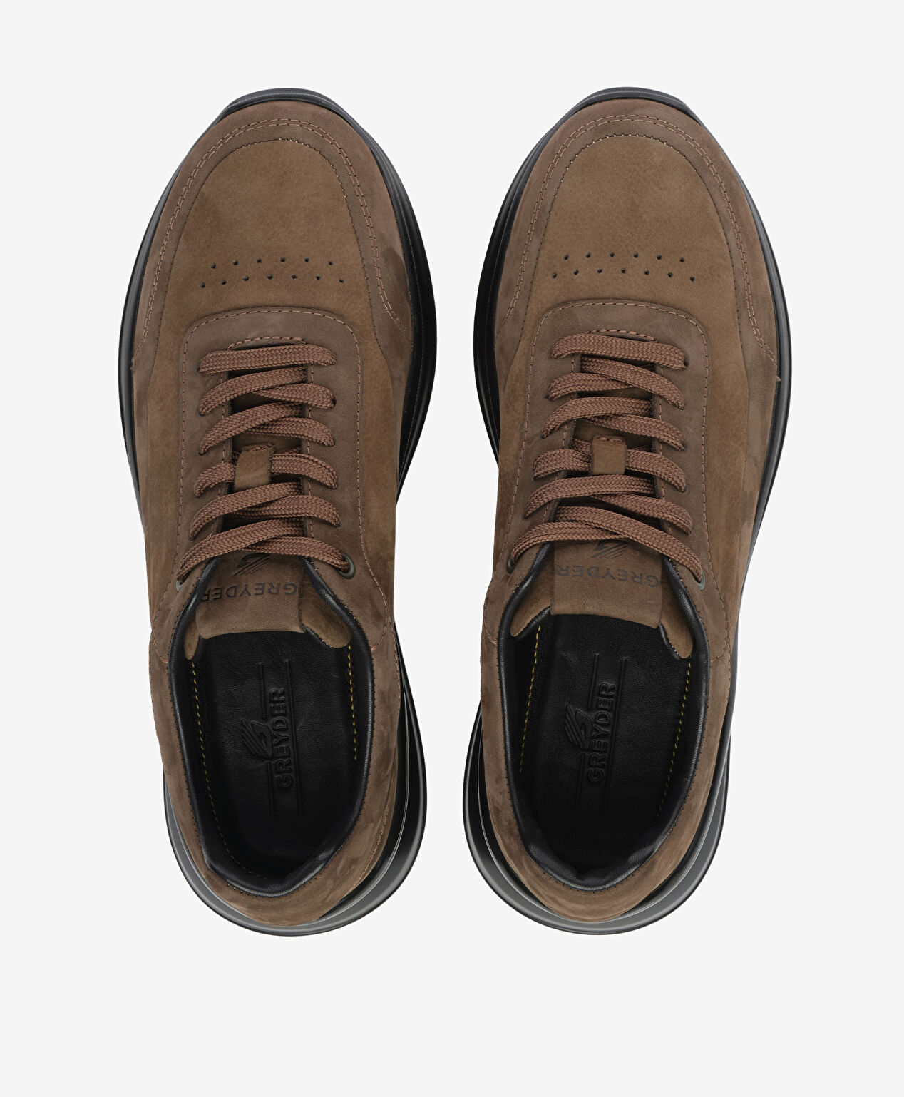 Erkek Duman Hakiki Deri Ayakkabı - 5