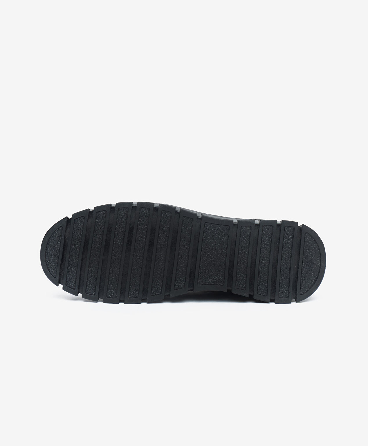 Erkek Siyah Hakiki Deri Sneaker Ayakkabı - 6