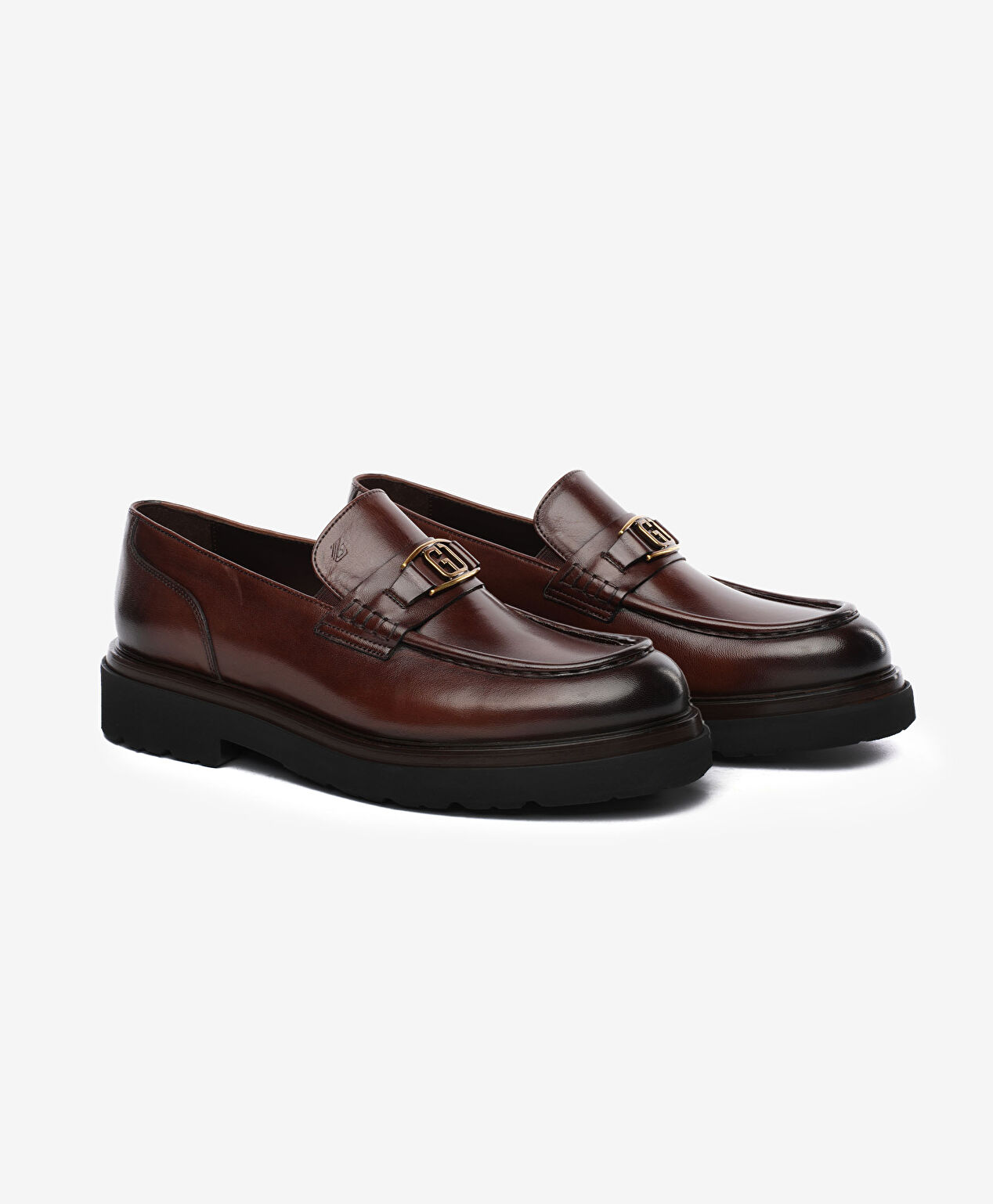 Erkek Kahverengi Loafer Ayakkabı - 3