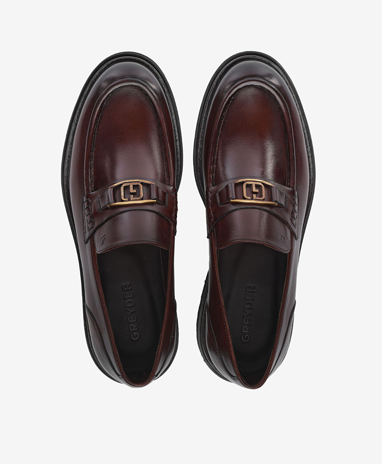 Erkek Kahverengi Loafer Ayakkabı - 5