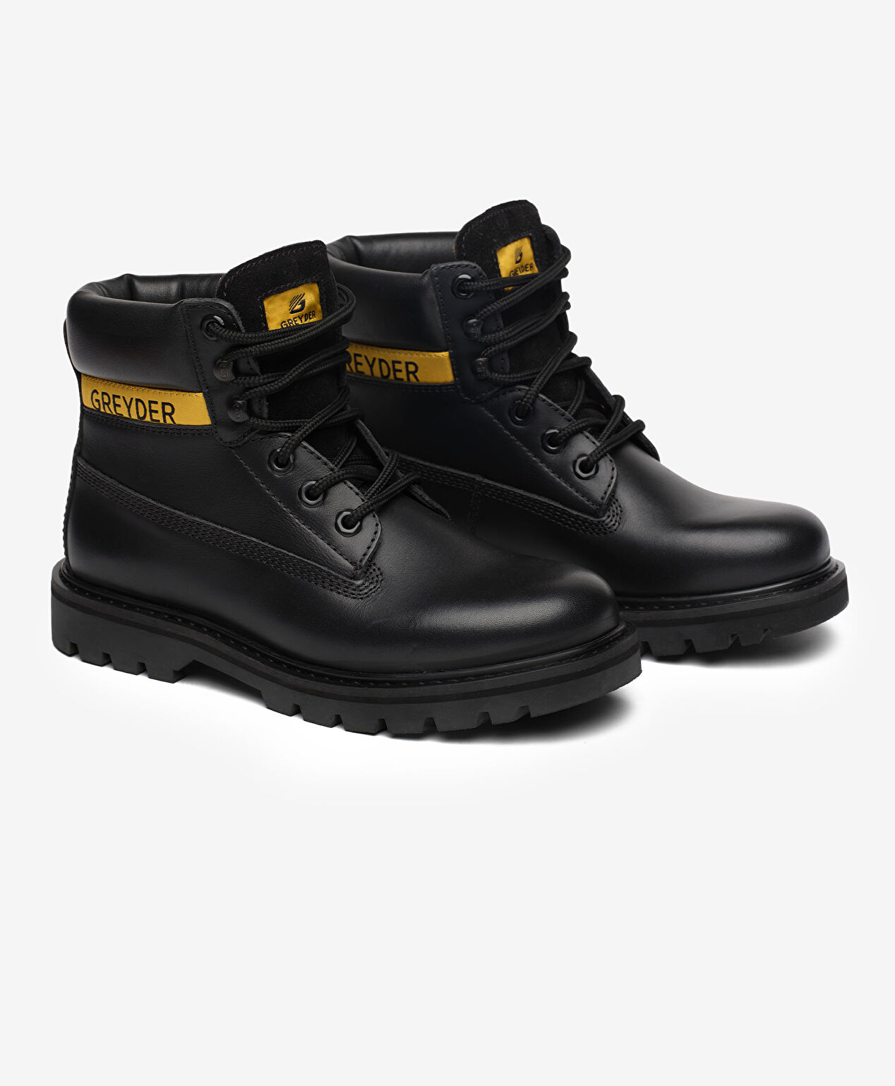 Erkek Siyah Hakiki Deri Bot - 3