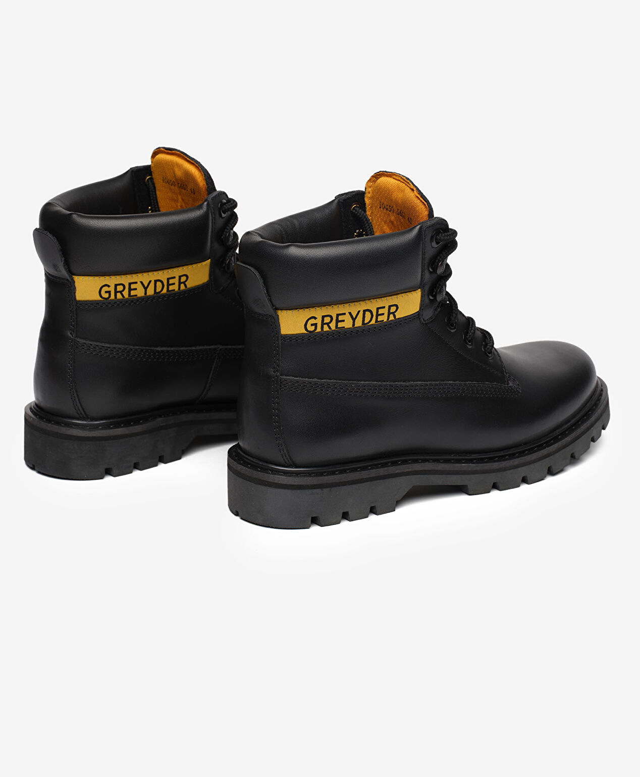 Erkek Siyah Hakiki Deri Bot - 4