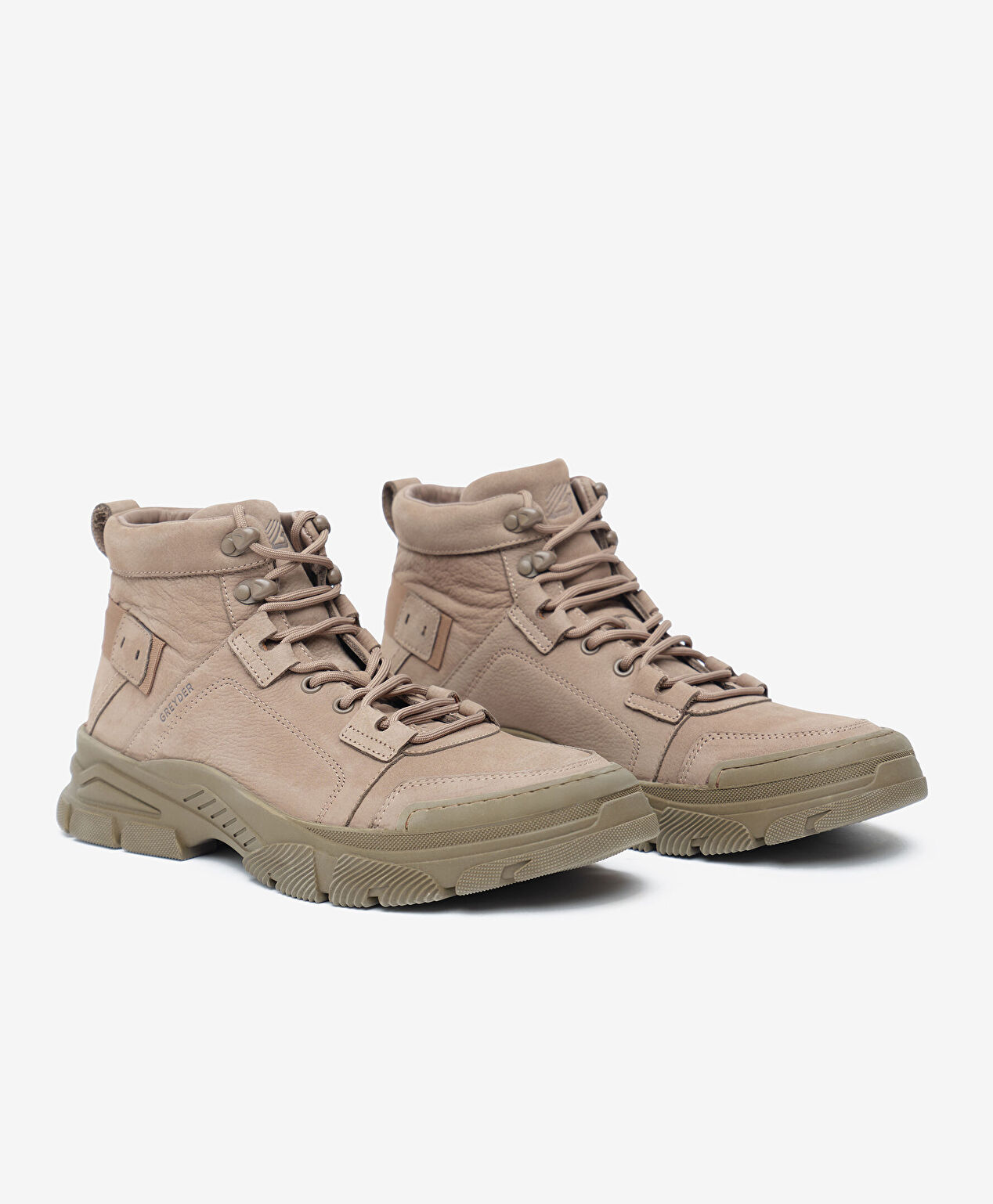 Erkek Koyu Vizon Hakiki Deri Bot - 3