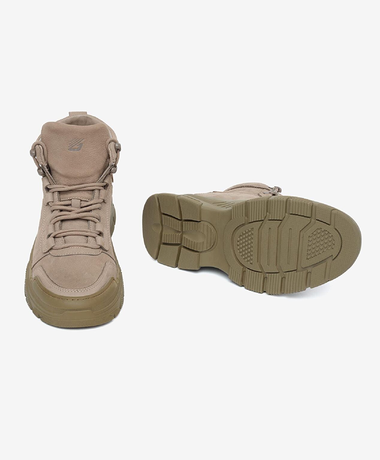 Erkek Koyu Vizon Hakiki Deri Bot - 6