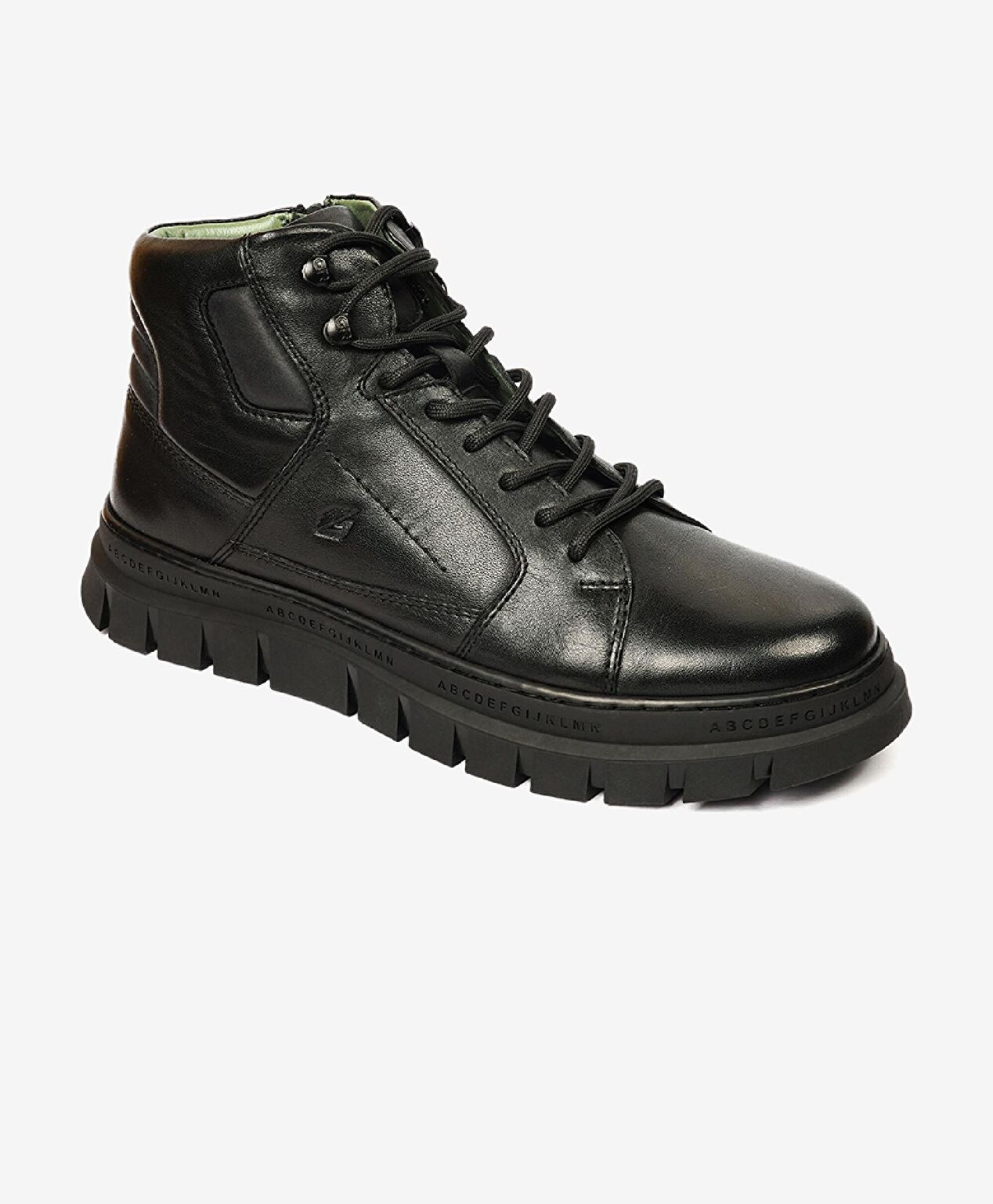 Erkek Siyah Hakiki Deri Bot - 2