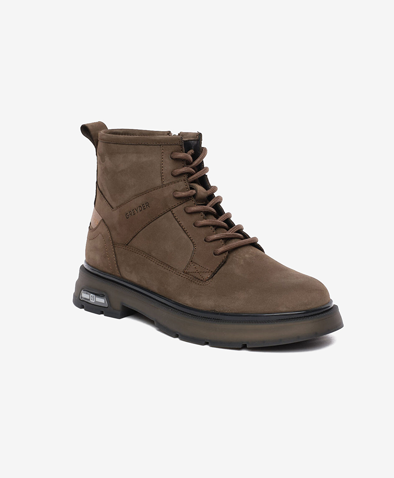 Erkek Duman Nubuk Hakiki Deri Bot - 2