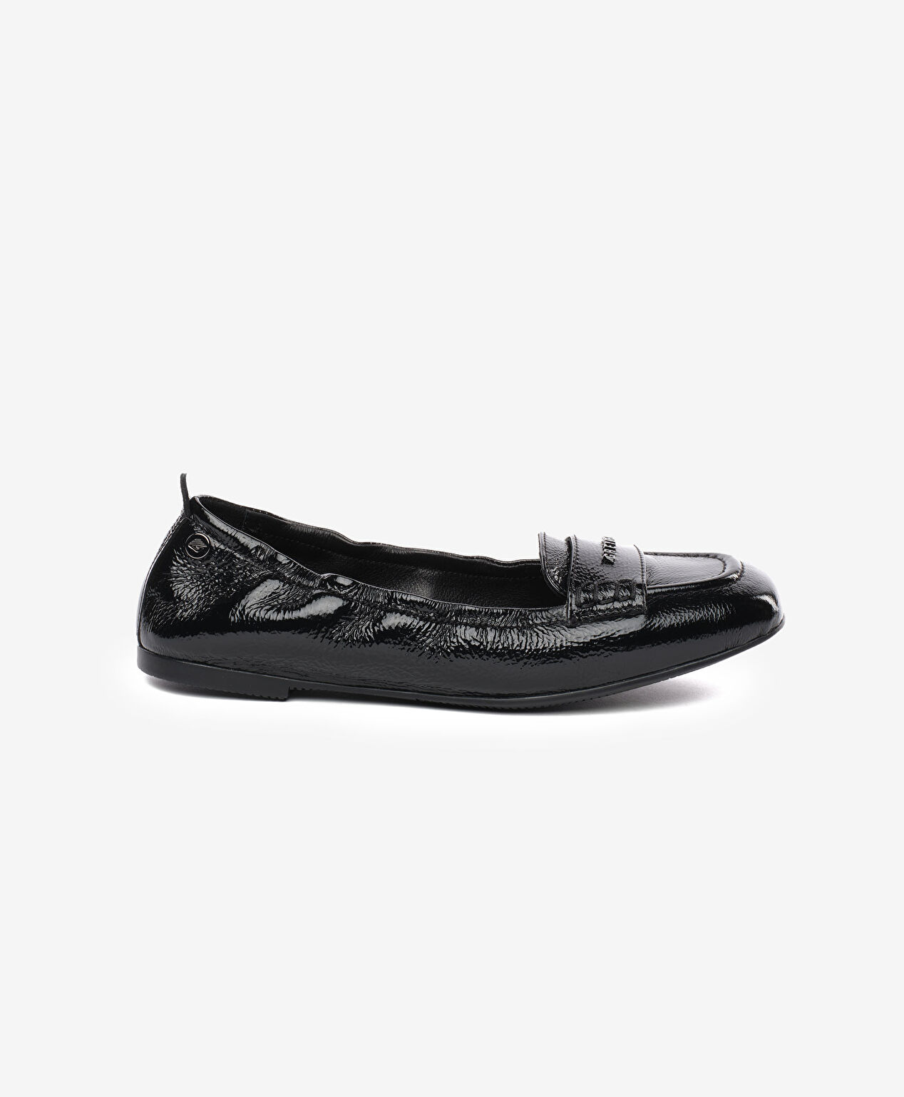 Kadın Siyah Hakiki Deri Babet - 1