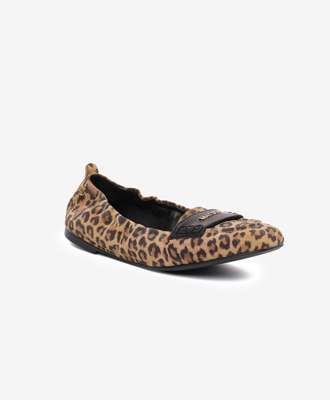 Kadın Leopar Hakiki Deri Babet - 2