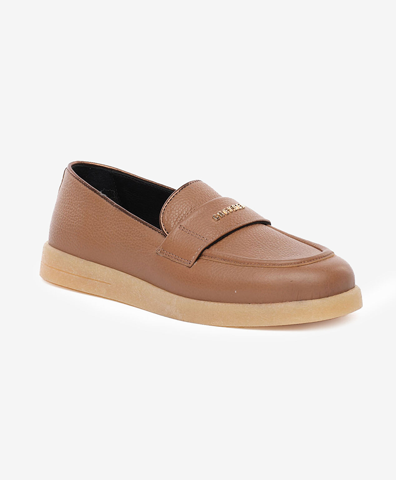 Kadın Taba Hakiki Deri Loafer Ayakkabı - 2