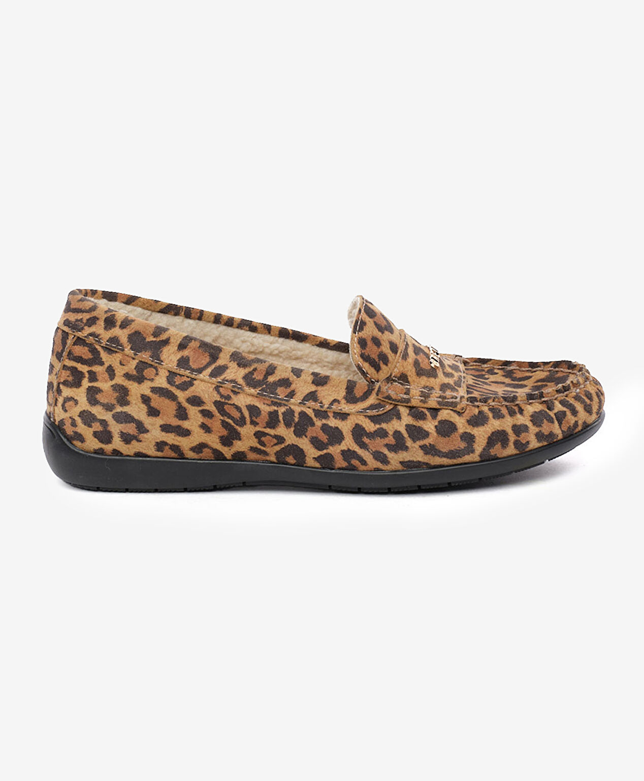 Kadın Leopar Hakiki Deri Comfort Ayakkabı - 1