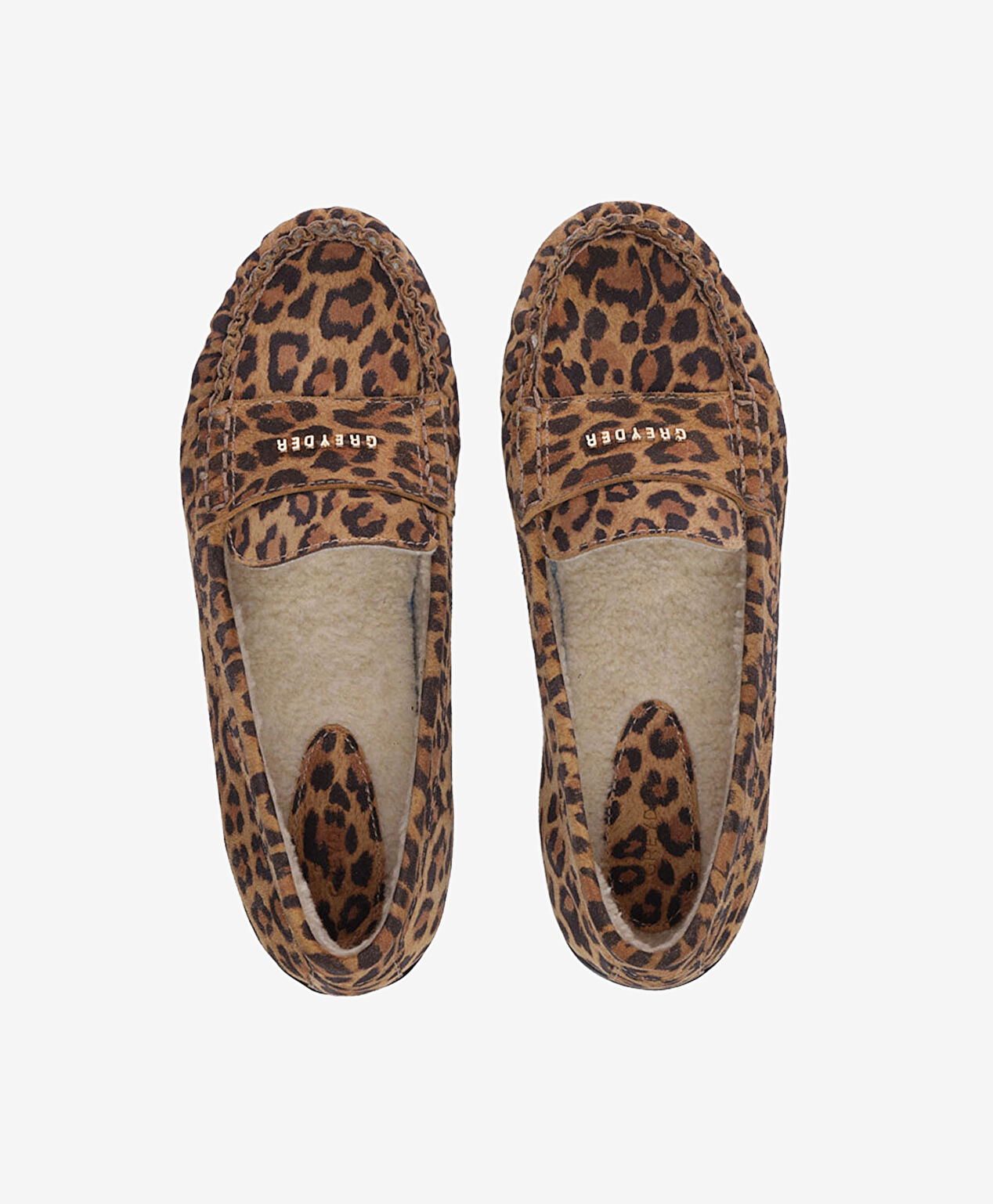 Kadın Leopar Hakiki Deri Comfort Ayakkabı - 5