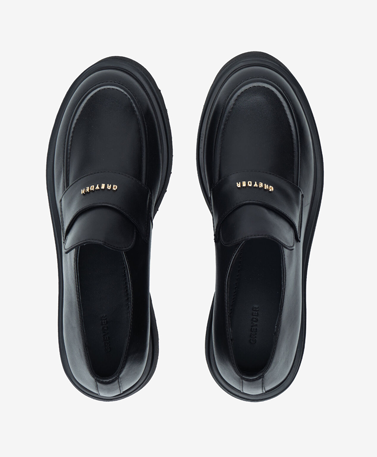 Kadın Siyah Hakiki Deri Loafer Ayakkabı - 5