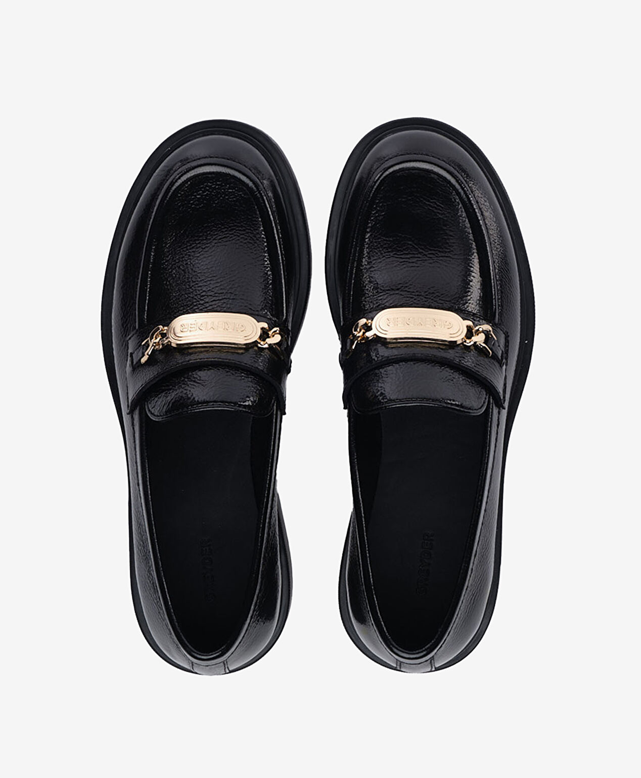Kadın Siyah Hakiki Deri Loafer Ayakkabı - 5