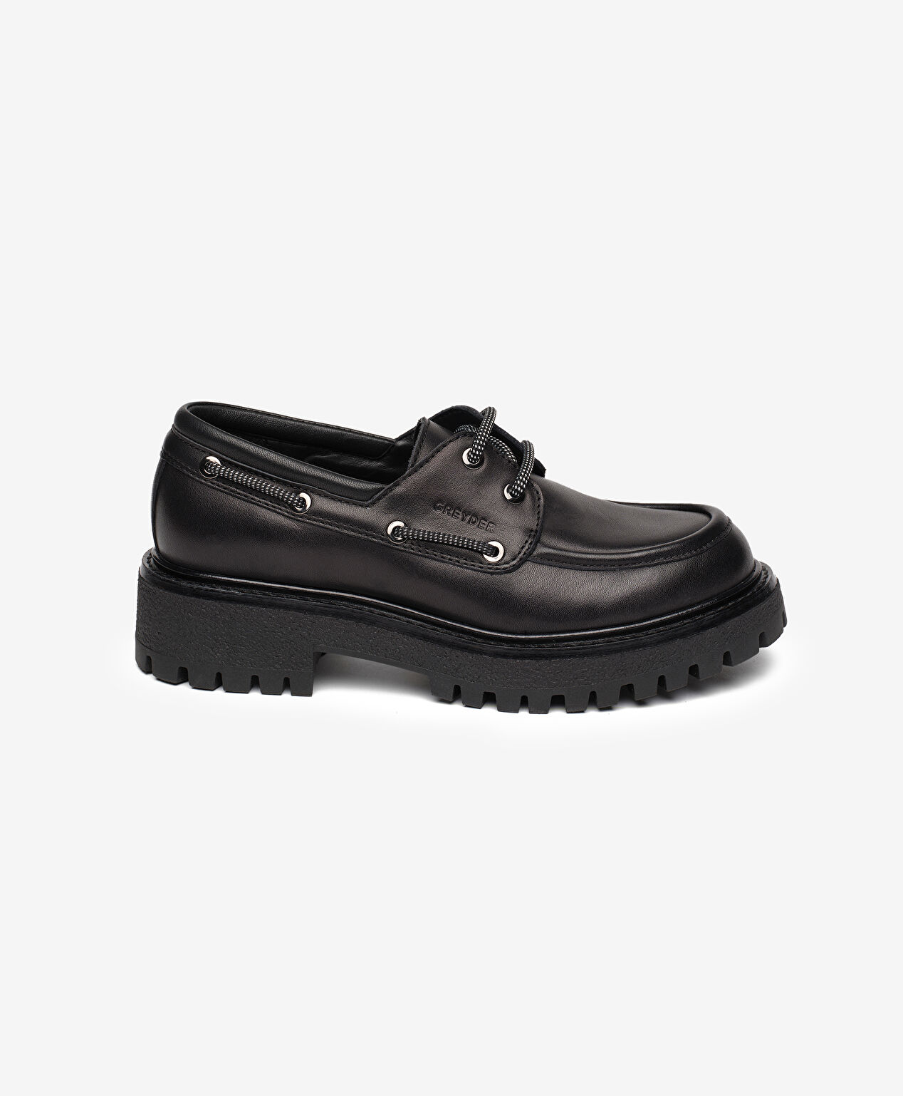 Kadın Siyah Hakiki Deri Loafer Ayakkabı - 1