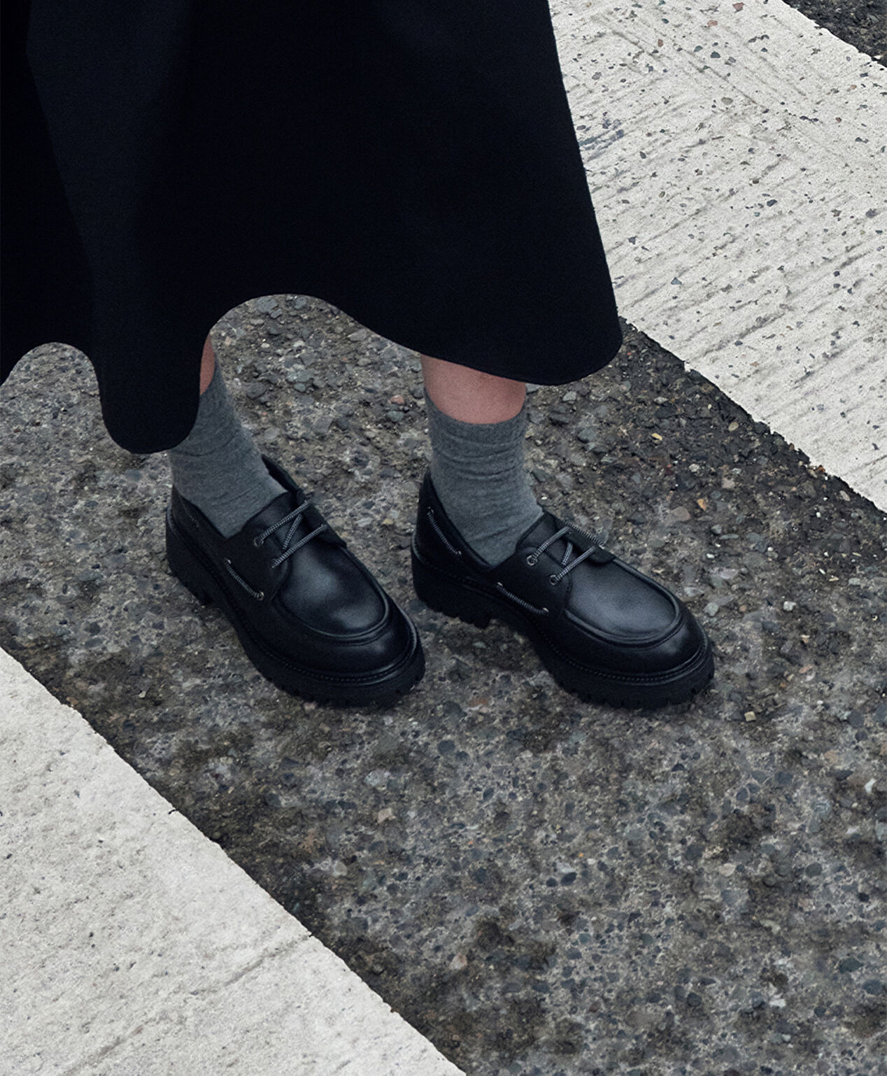 Kadın Siyah Hakiki Deri Loafer Ayakkabı - 7