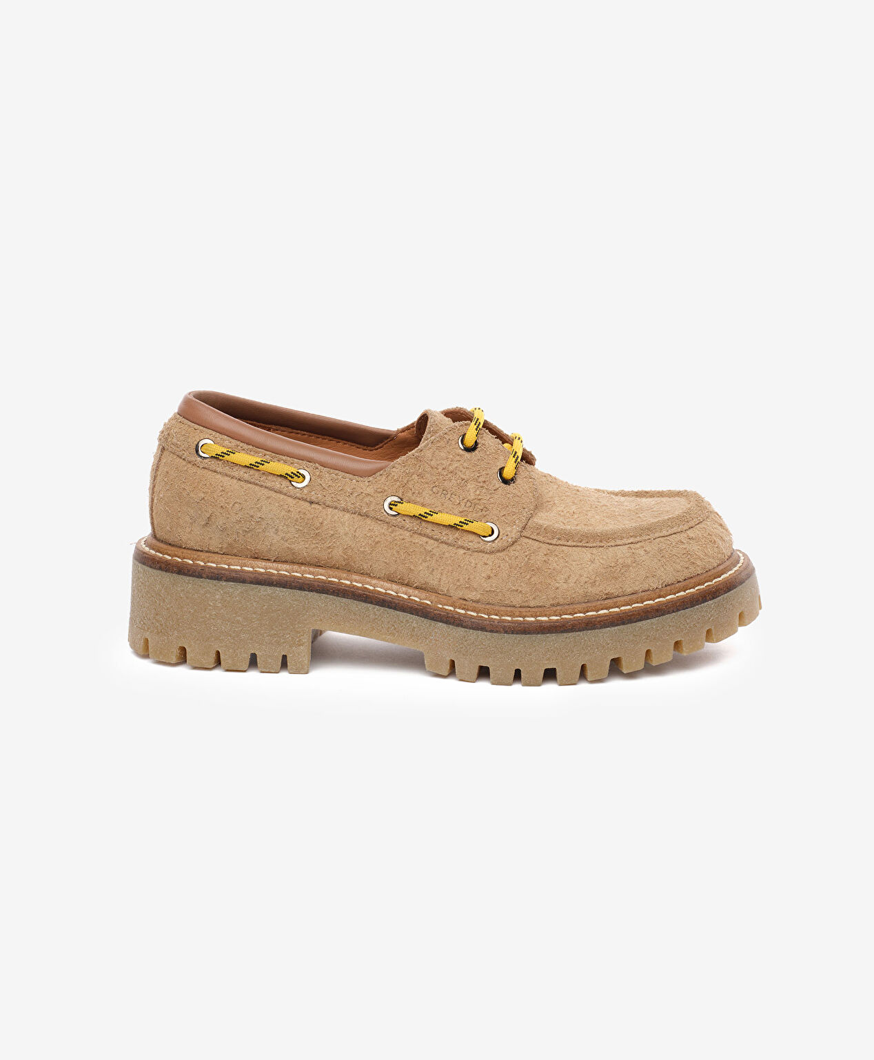 Kadın Bej Hakiki Deri Loafer Ayakkabı - 1