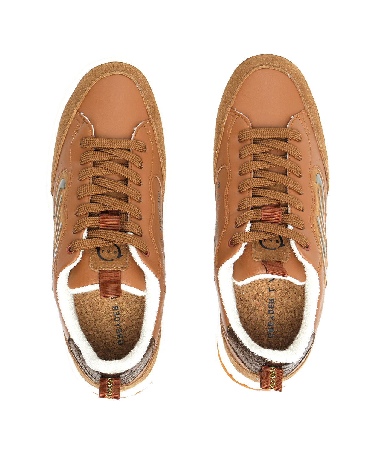 Kadın Taba Sneaker Ayakkabı - 5
