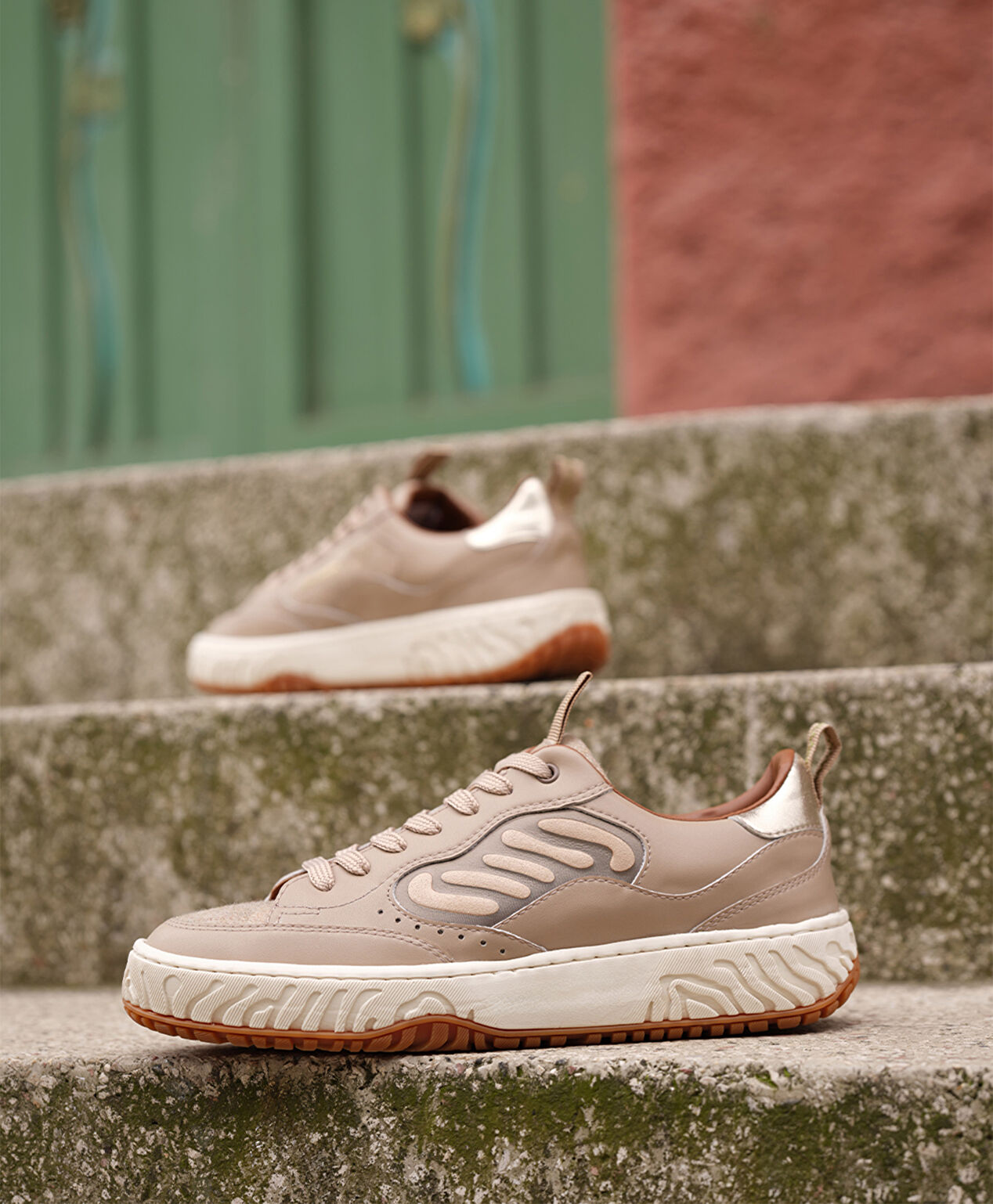 Greyder LAB Kadın Kum Sneaker Ayakkabı - 7