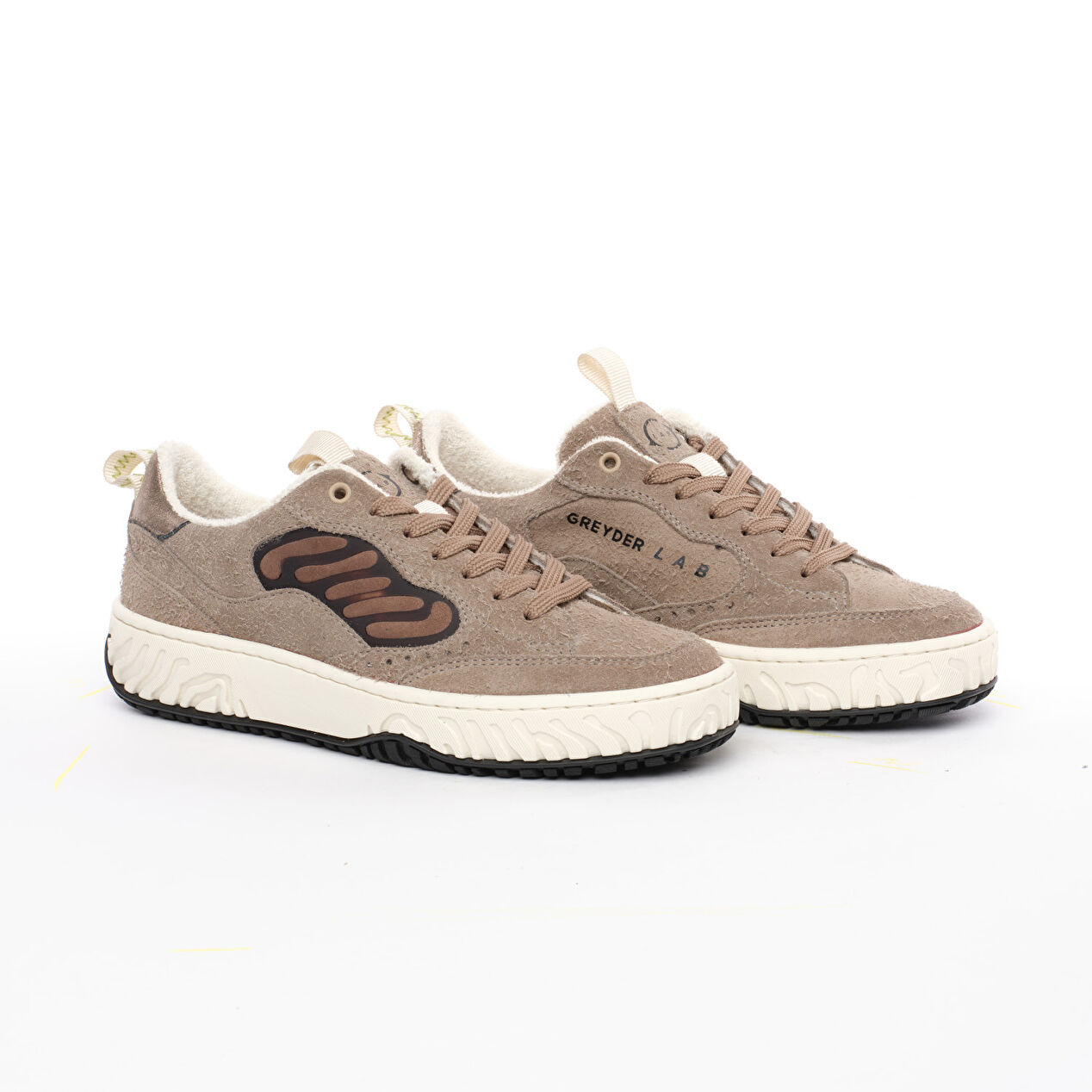 Kadın Kahverengi Hakiki Deri Sneaker Ayakkabı - 3