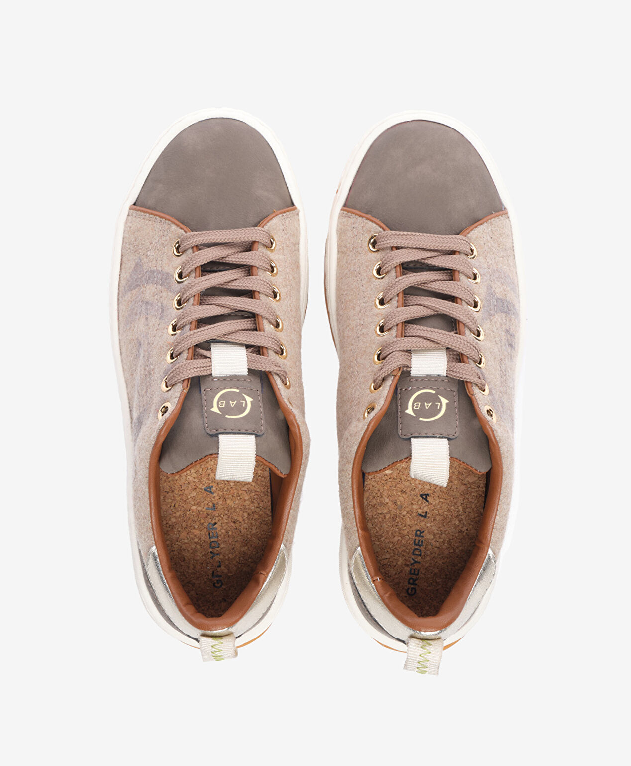 Kadın Kahverengi Hakiki Deri Sneaker Ayakkabı - 5