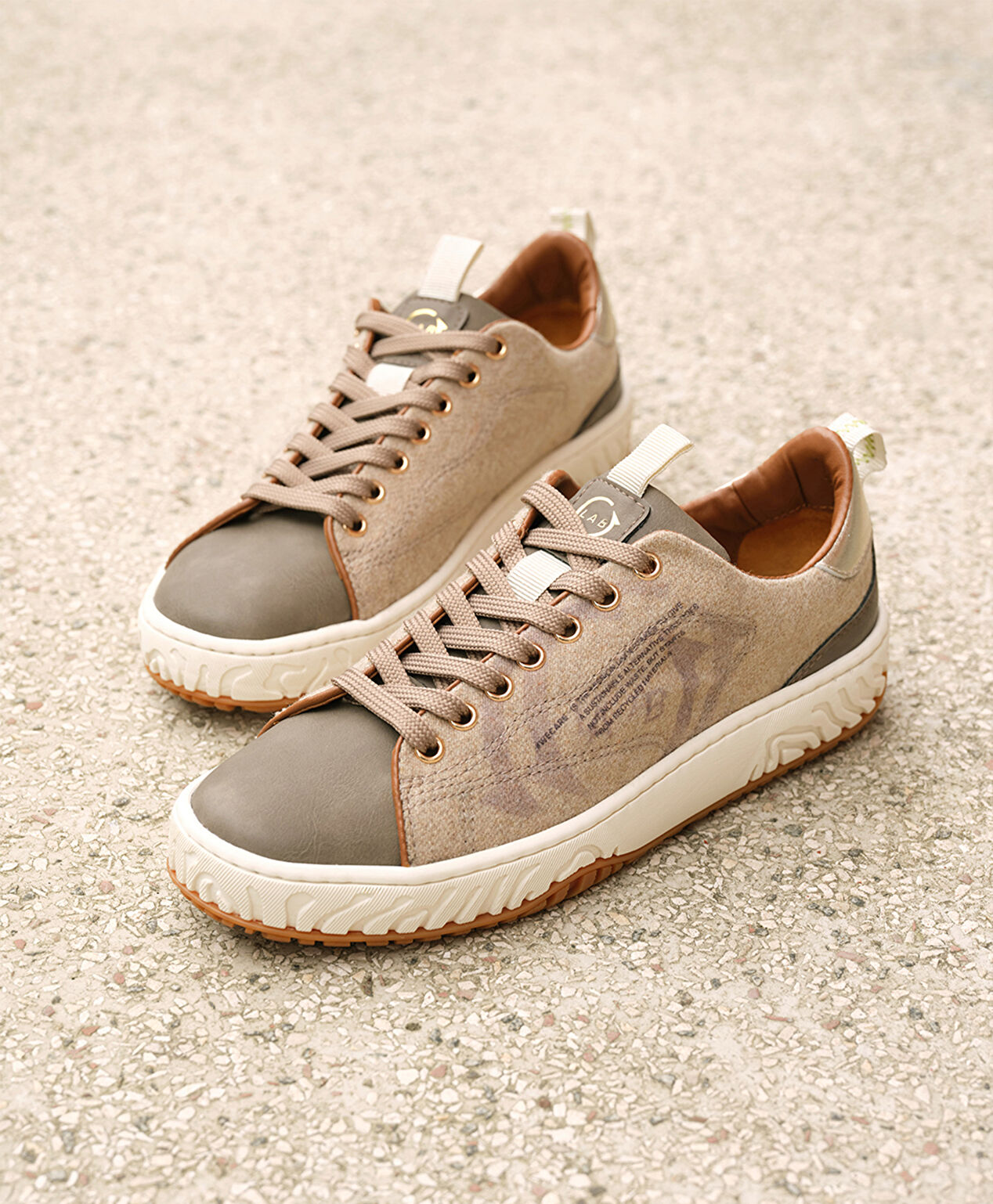 Greyder LAB Kadın Kahverengi Hakiki Deri Sneaker Ayakkabı - 7