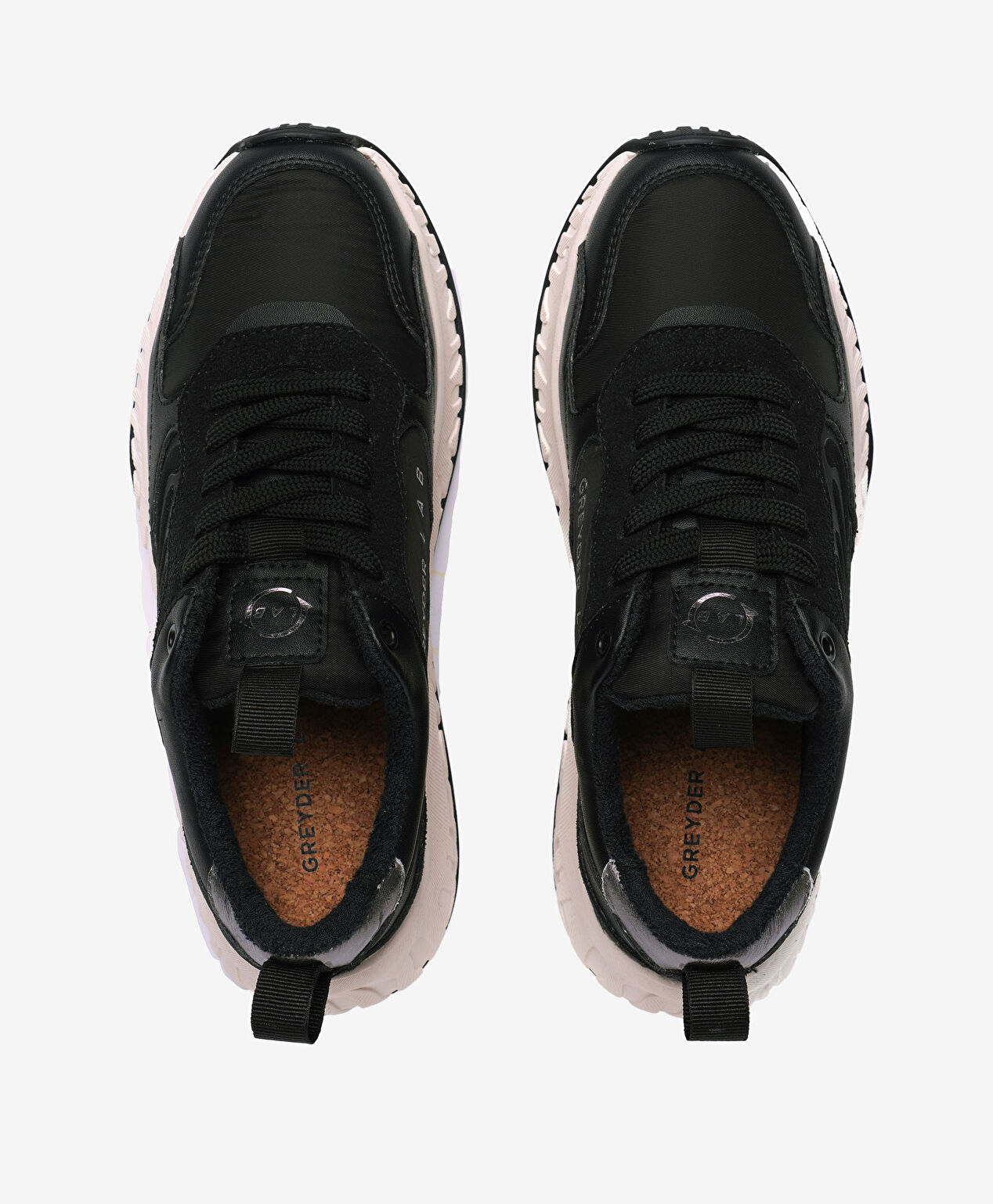 Greyder LAB Kadın Siyah Hakiki Deri Spor Ayakkabı - 5