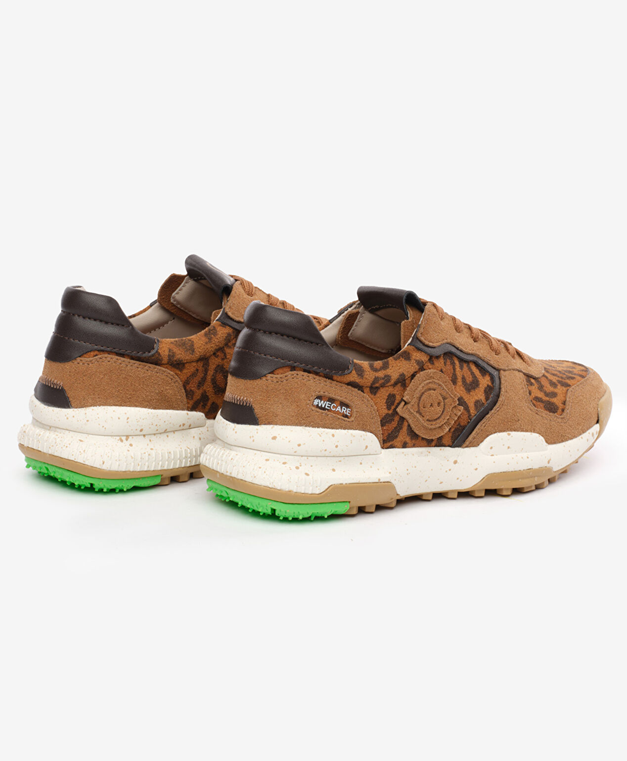 Greyder LAB Kadın Leopar Hakiki Deri Spor Ayakkabı - 4