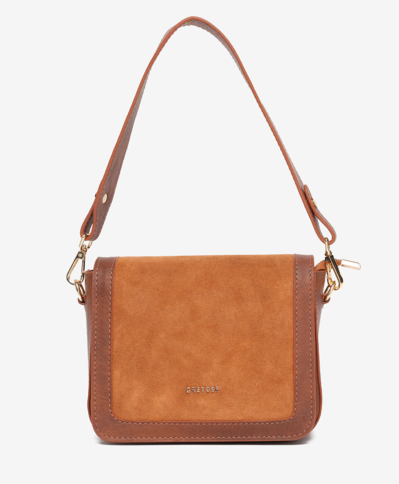 Kadın Taba Hakiki Deri Çapraz Çanta - 1