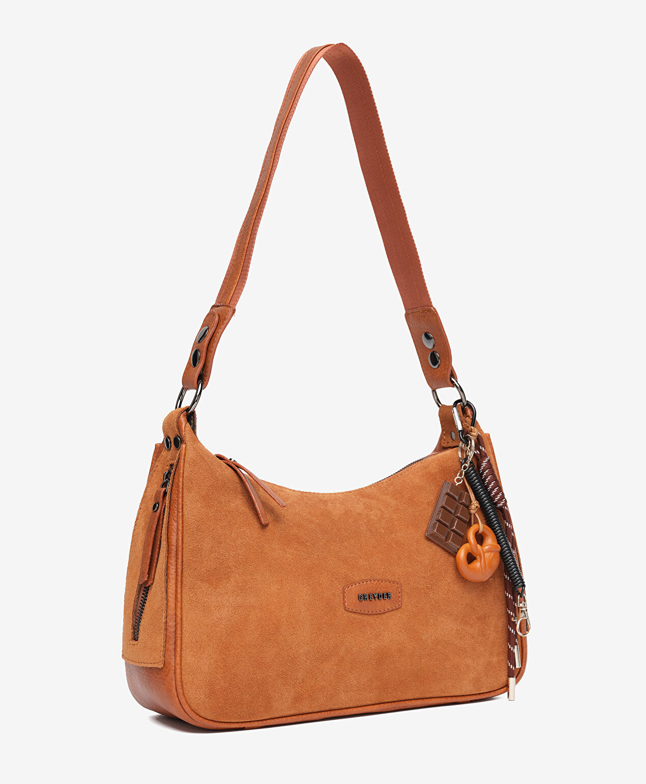 Kadın Taba Hakiki Deri Omuz Çantası - 2