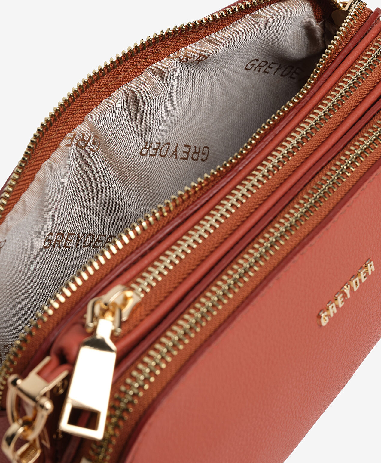 Kadın Turuncu Çapraz Çanta - 5