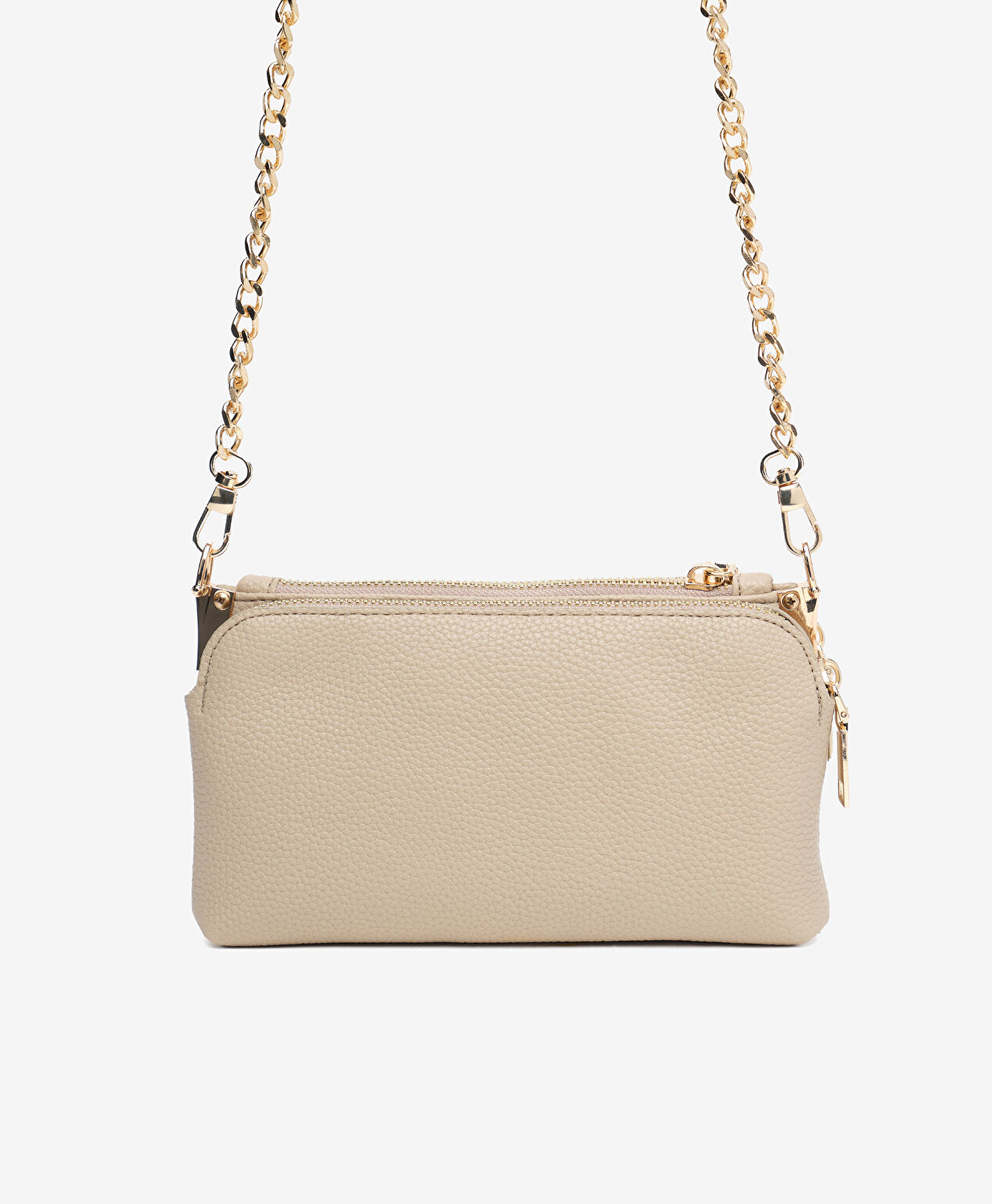 Kadın Koyu Bej Çapraz Çanta - 3