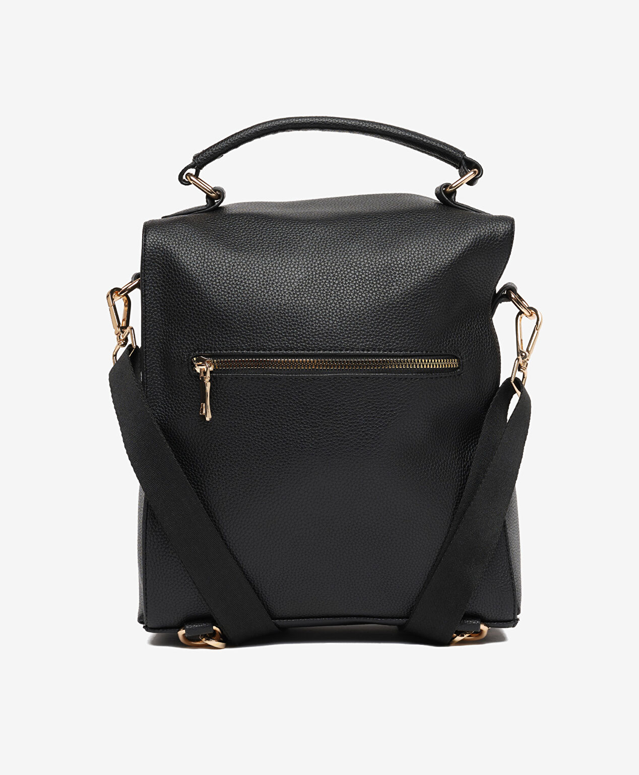 Kadın Siyah Sırt Çantası - 4