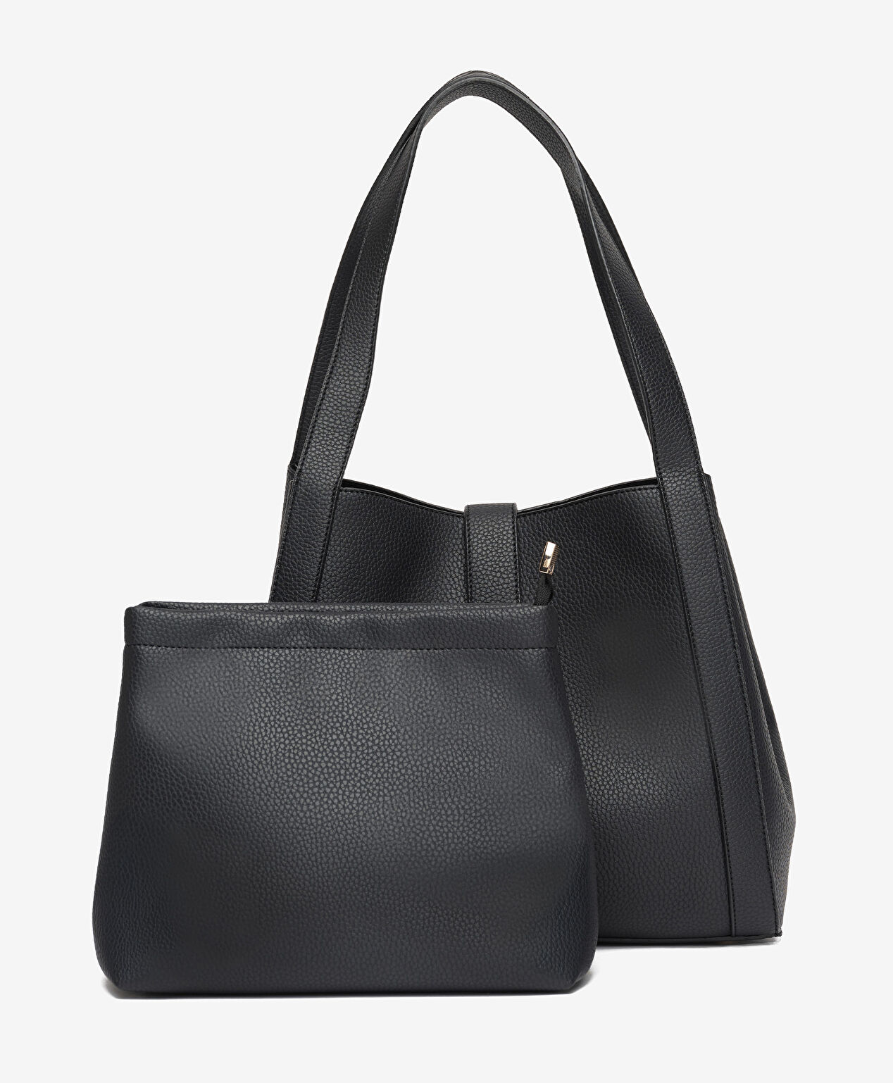 Kadın Siyah Omuz Çantası - 4