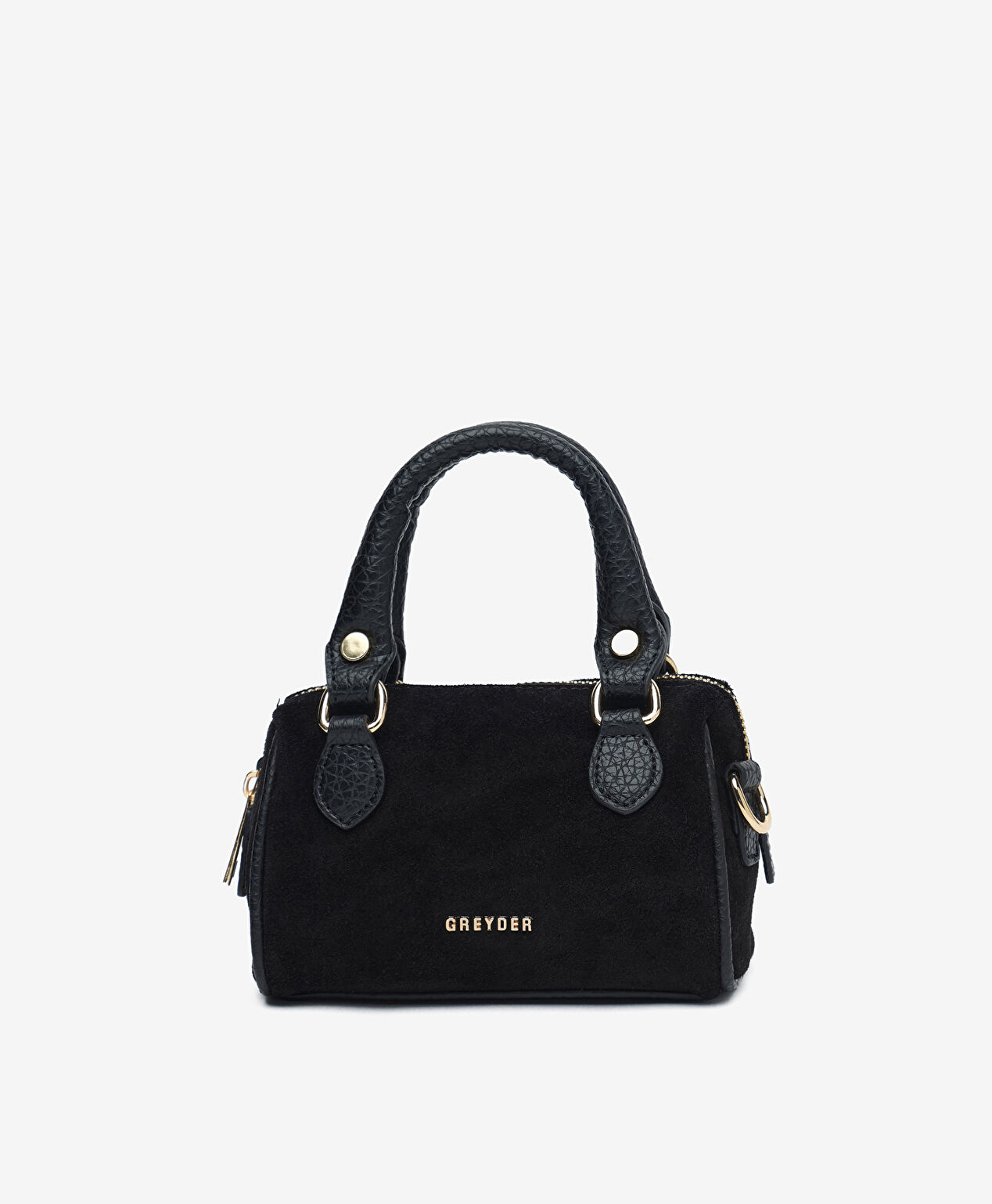 Kadın Siyah Hakiki Deri Çapraz Çanta - 1