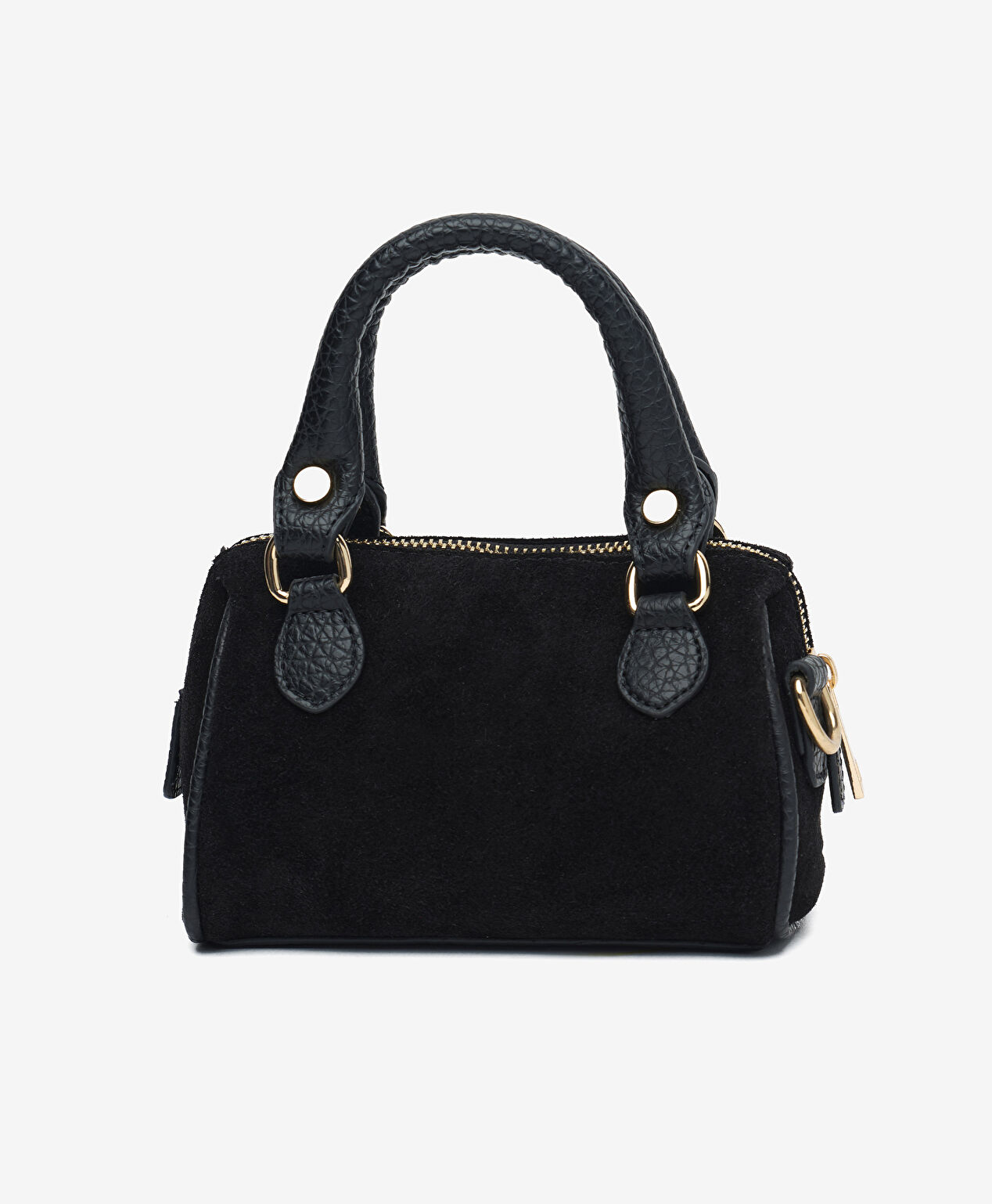 Kadın Siyah Hakiki Deri Çapraz Çanta - 3