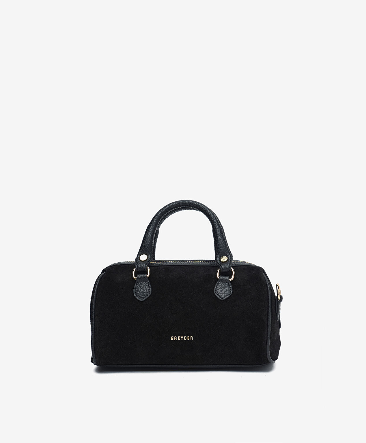 Kadın Siyah Hakiki Deri Çapraz Çanta - 1