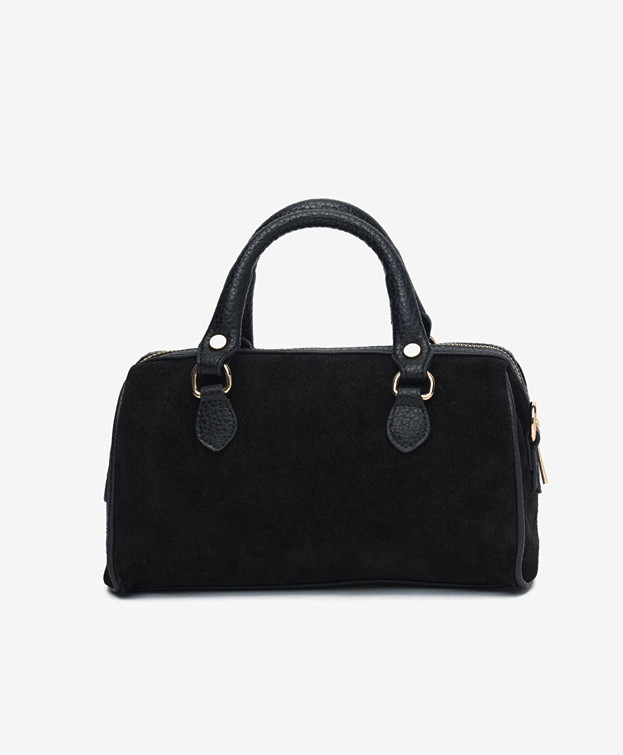 Kadın Siyah Hakiki Deri Çapraz Çanta - 3