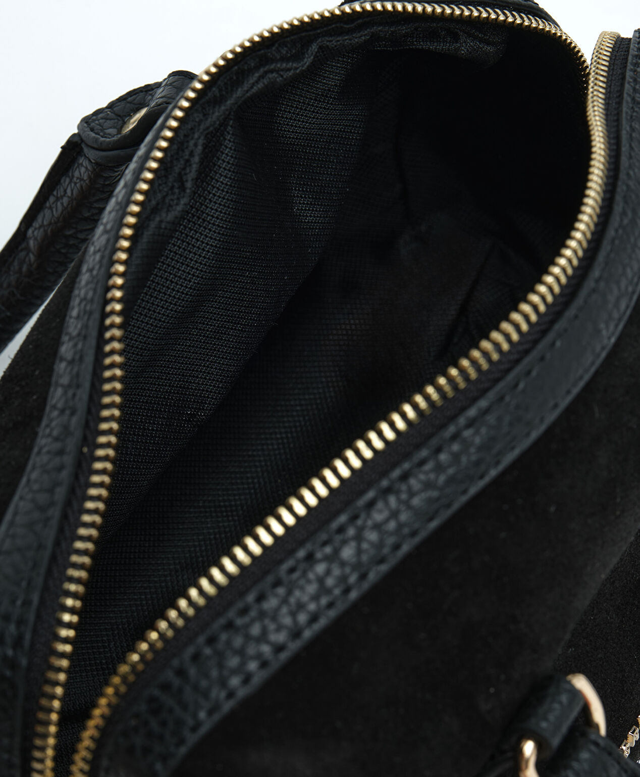 Kadın Siyah Hakiki Deri Çapraz Çanta - 4