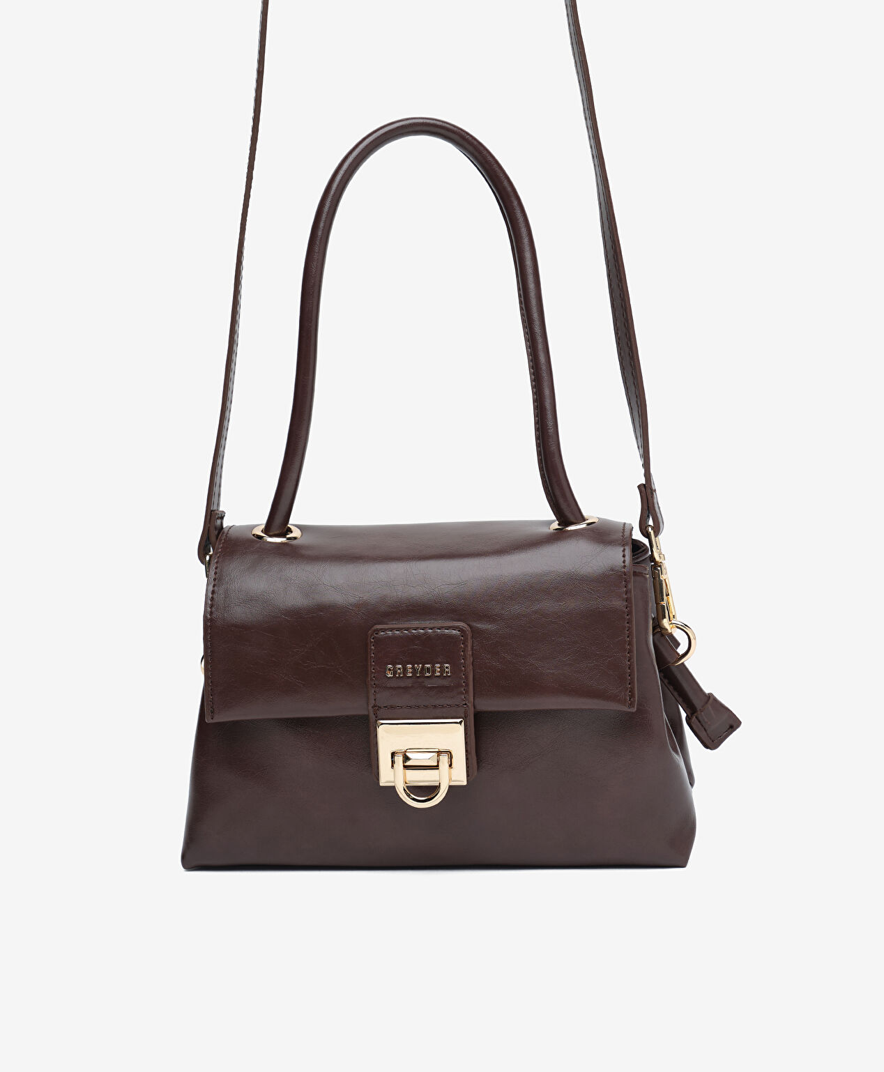 Kadın Kahverengi Çapraz Çanta - 2